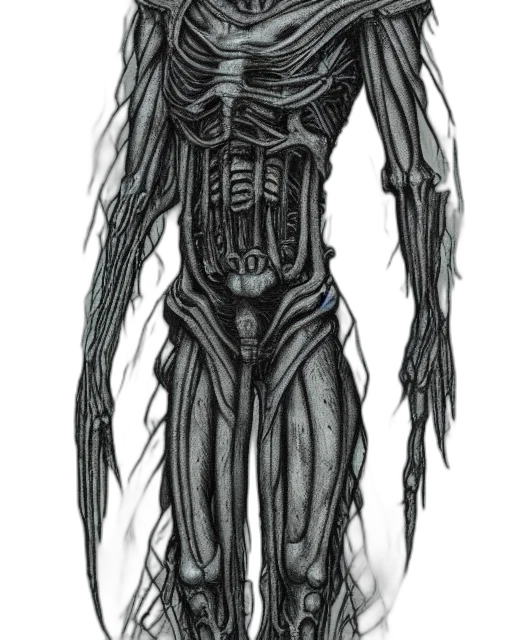 robot, creature, staff, mask transparent PNG cut-out
