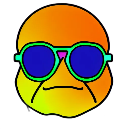 face, mask, jacket, robot, cartoon, 3d render, pixel art, vaporwave transparent PNG cut-out