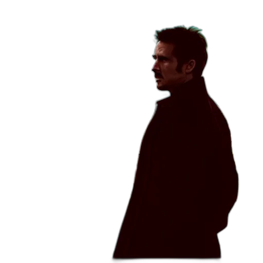 jacket, staff, face, creature transparent PNG cut-out