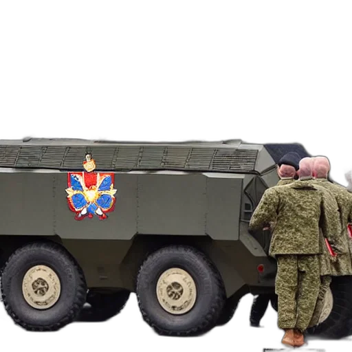 weapon, car, concept art, russian, soldiers, full, uniform, ride transparent PNG cut-out