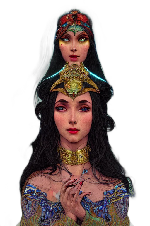 crown, jewelry, fantasy art, concept art transparent PNG cut-out