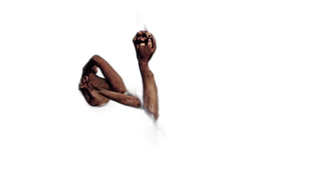 creature, shoes, staff, mask transparent PNG cut-out