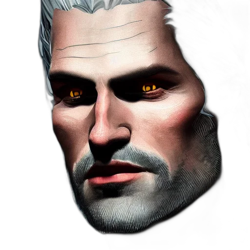 face, mask, creature, staff, concept art, fantasy art, photorealistic, comic book art transparent PNG cut-out