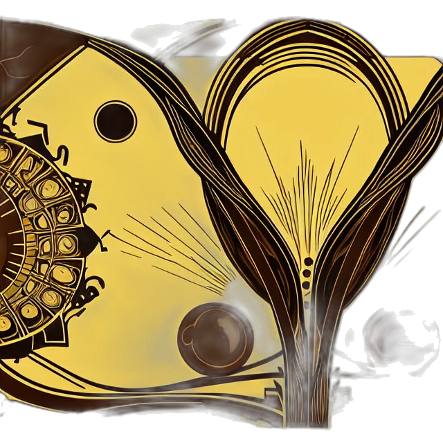 crown, mask, concept art, fantasy art, 3d render, photorealistic, golden, earth tones transparent PNG cut-out