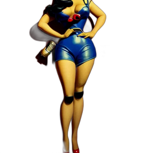 dress, concept art, 3d render, comic book art transparent PNG cut-out