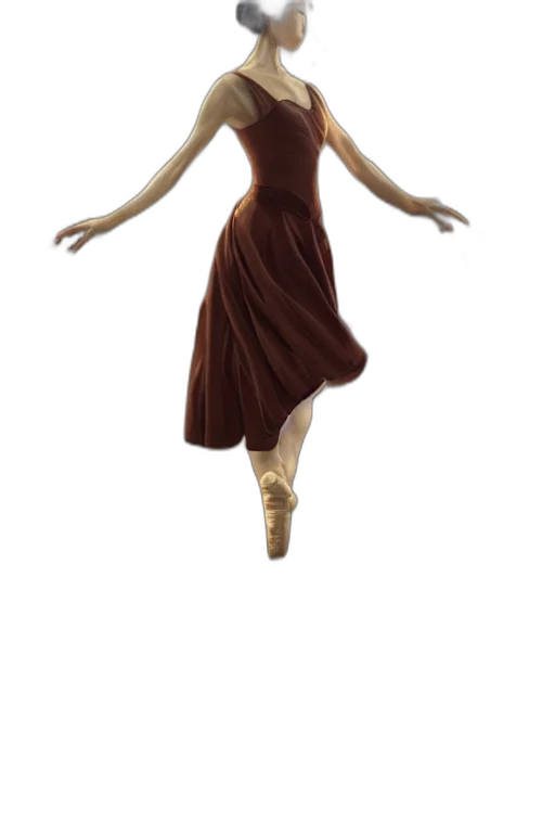 dress, staff, creature, shoes transparent PNG cut-out
