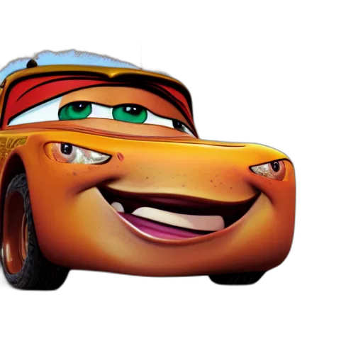 car, face, hat, animal transparent PNG cut-out