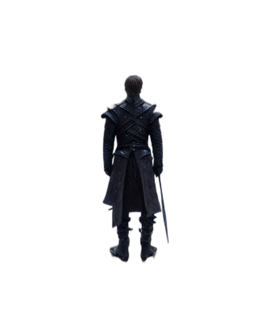 sword, staff, jacket, weapon transparent PNG cut-out