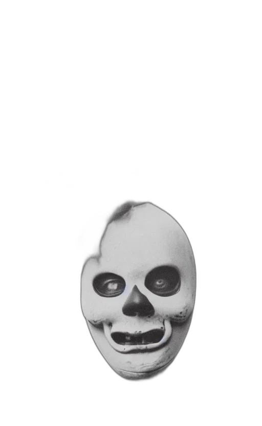mask, face, creature, staff transparent PNG cut-out