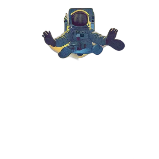 robot, creature, mask, staff transparent PNG cut-out