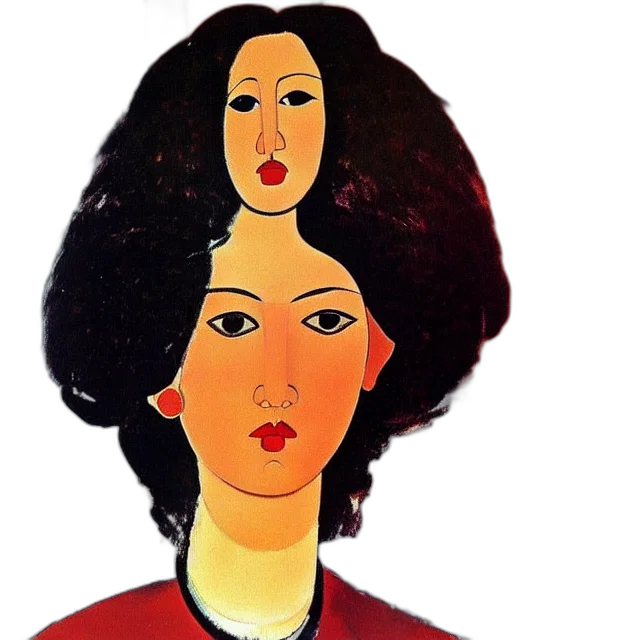 face, photorealistic, oil painting, cartoon, beautiful, painting, puyi, andy transparent PNG cut-out
