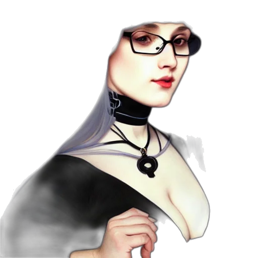 dress, staff, jewelry, hat transparent PNG cut-out