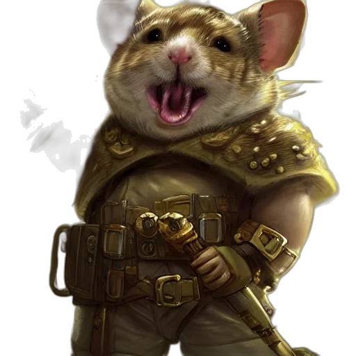 animal, weapon, staff, concept art transparent PNG cut-out