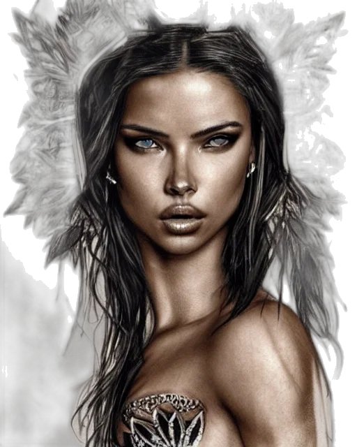 face, jewelry, mask, fantasy art transparent PNG cut-out