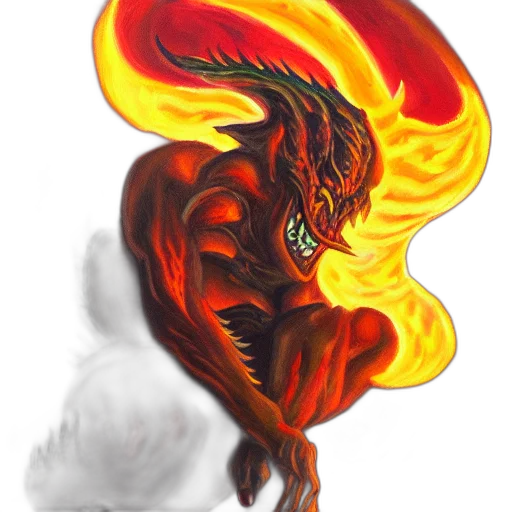 dragon, creature, staff, mask, fantasy art, concept art, pixel art, watercolor transparent PNG cut-out