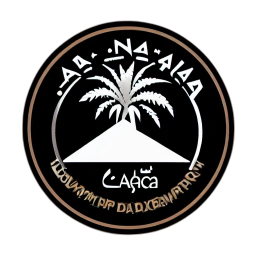 logo, nahda, date, palm, company, minimalist, flat, art transparent PNG cut-out