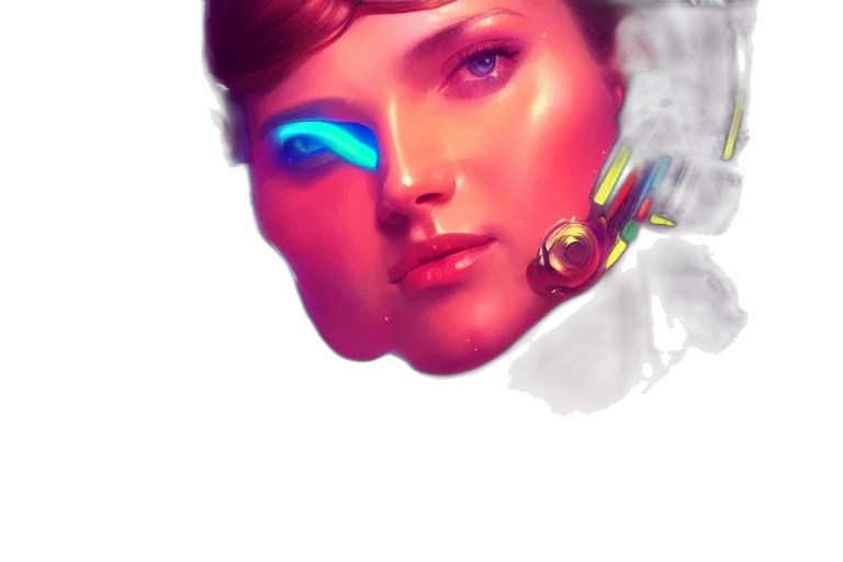 face, mask, robot, jewelry transparent PNG cut-out