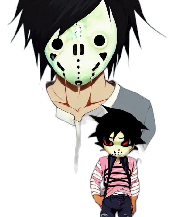 mask, concept art, anime, cartoon transparent PNG cut-out