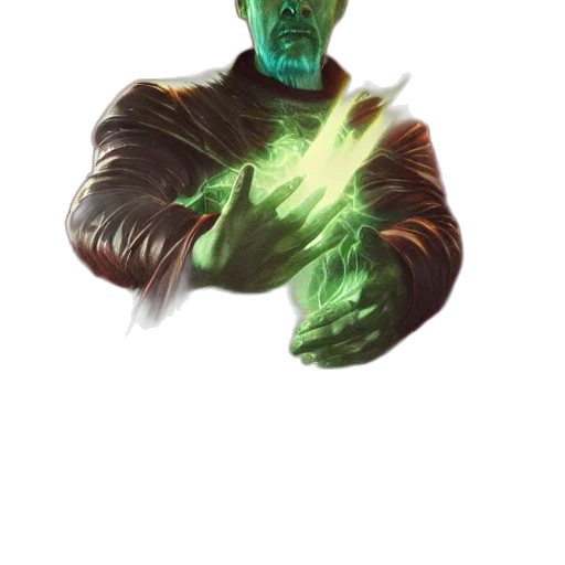 staff, creature, weapon, concept art transparent PNG cut-out