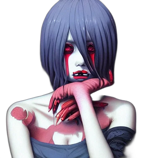 mask, face, creature, concept art transparent PNG cut-out