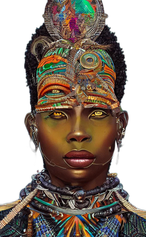 face, jewelry, mask, crown, photorealistic, concept art, fantasy art, oil painting transparent PNG cut-out