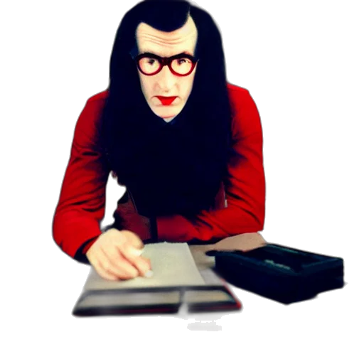 staff, cartoon, 3d render, comic book art transparent PNG cut-out