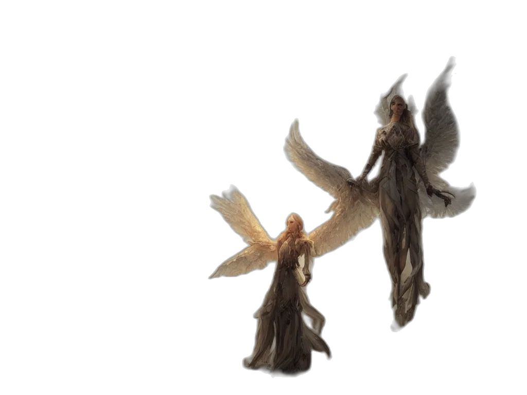 creature, dragon, concept art, 3d render, fantasy art, photorealistic, earth tones, angel transparent PNG cut-out