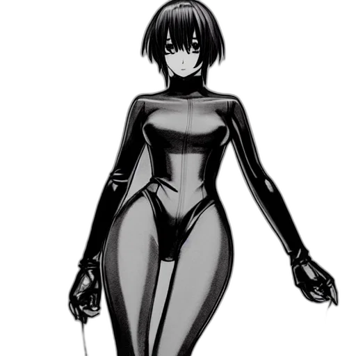 robot, dress, creature, weapon, concept art, cyberpunk, comic book art, pixel art transparent PNG cut-out
