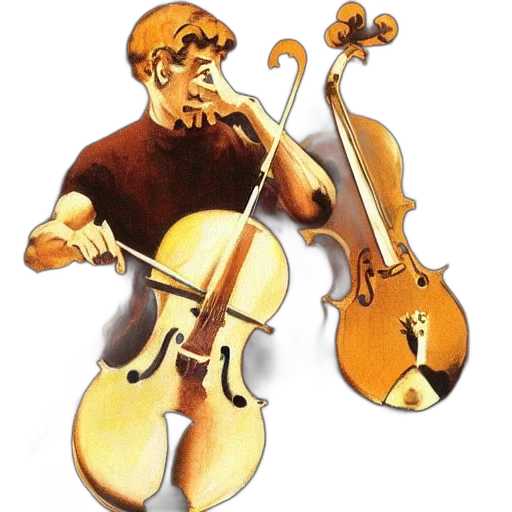 staff, weapon, concept art, photorealistic, cartoon, watercolor, cello, violin transparent PNG cut-out