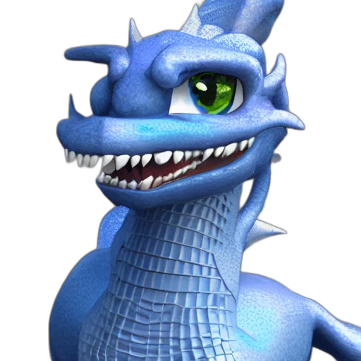dragon, animal, staff, creature transparent PNG cut-out