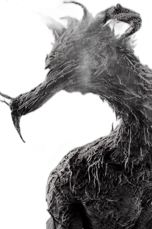 animal, creature, hair, mask transparent PNG cut-out