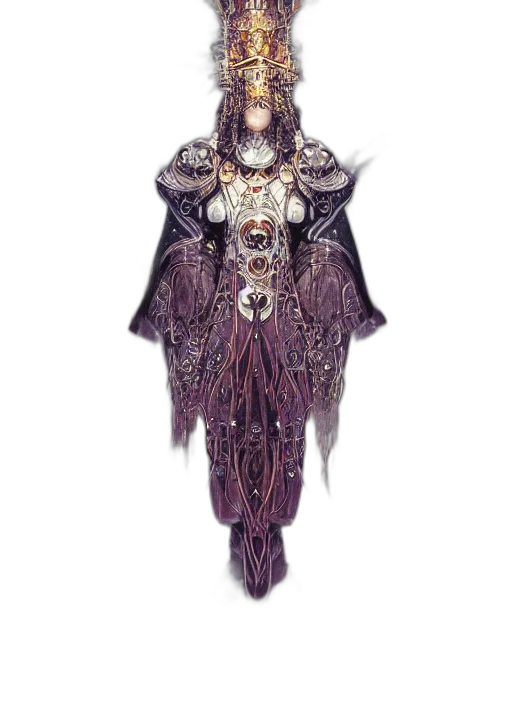 dress, jewelry, crown, creature transparent PNG cut-out