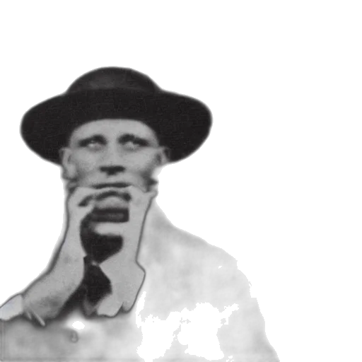 hat, face, photorealistic, concept art, cartoon, time, traveler, black transparent PNG cut-out