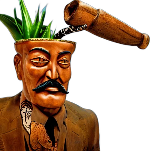 mask, staff, hat, face, closeup, photorealistic, photograph, distinguished transparent PNG cut-out