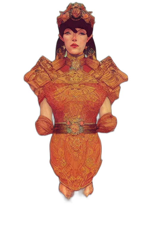 dress, mask, crown, jewelry transparent PNG cut-out