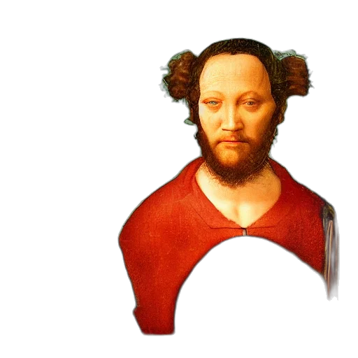 mask, crown, face, hair, 3d render, photorealistic, leonardo, vinky transparent PNG cut-out