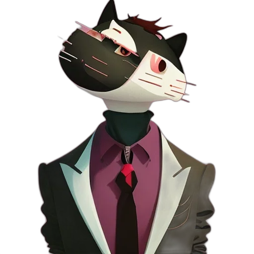 mask, staff, animal, jacket transparent PNG cut-out