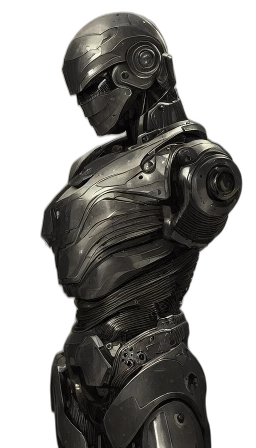 robot, mask, staff, face transparent PNG cut-out