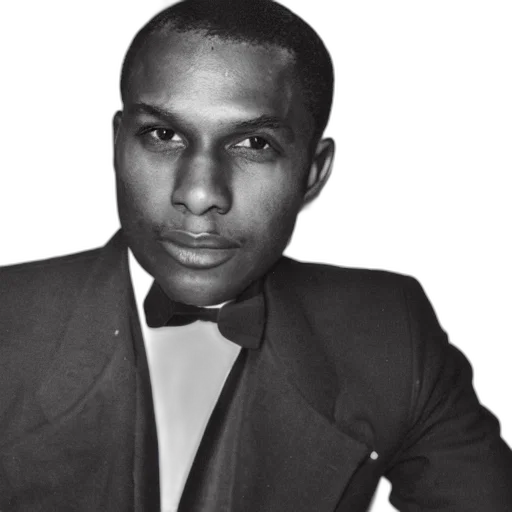face, jacket, vintage, photo, black, man, wearing, suit transparent PNG cut-out