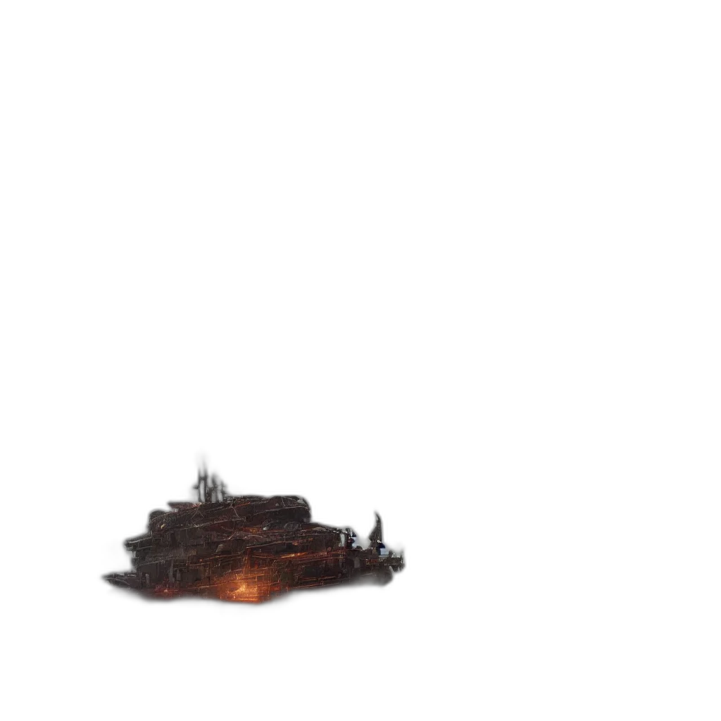 weapon, dragon, car, shoes transparent PNG cut-out
