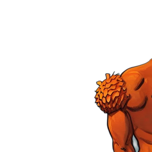 creature, comic book art, concept art, ripped transparent PNG cut-out