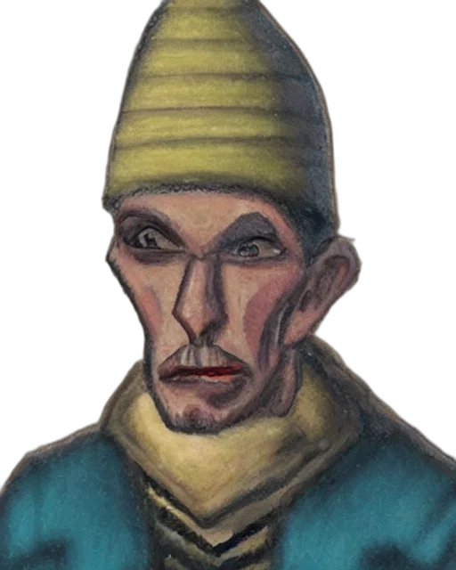face, staff, hat, mask transparent PNG cut-out