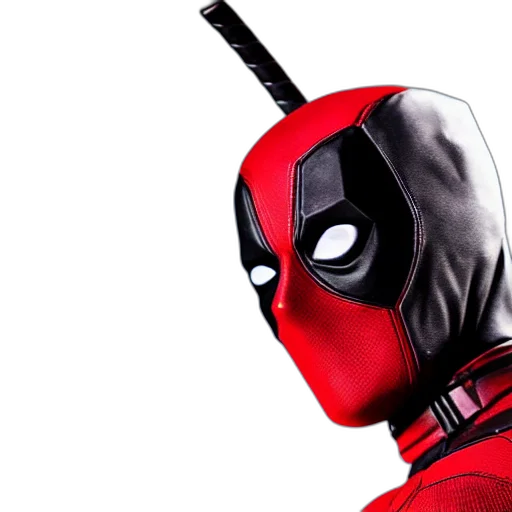 comic book art, portrait, deadpool, david, bailey transparent PNG cut-out