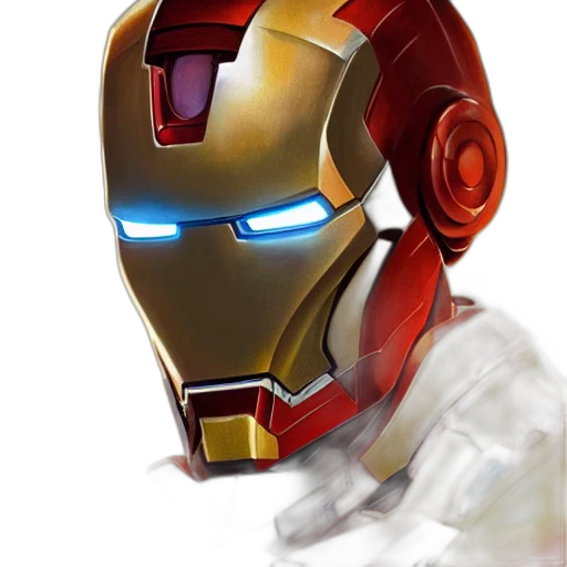 robot, mask, comic book art, concept art transparent PNG cut-out