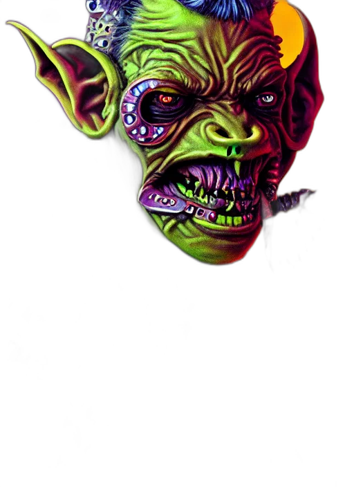 mask, face, creature, staff, 3d render, concept art, photorealistic, pixel art transparent PNG cut-out