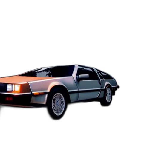 car, robot, vaporwave, concept art transparent PNG cut-out