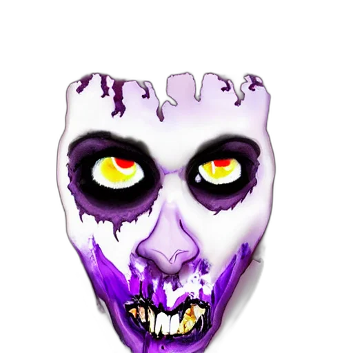 mask, face, creature, concept art, 3d render, photorealistic, fantasy art, zombie transparent PNG cut-out