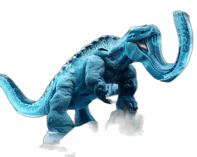 creature, dragon, animal, concept art, 3d render, photorealistic, fantasy art, blue transparent PNG cut-out