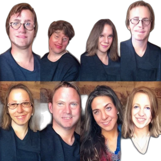 staff, hair, face, photorealistic, four, truth transparent PNG cut-out