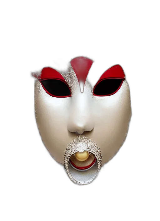 mask, jewelry, face, crown, 3d render, photorealistic, concept art, fantasy art transparent PNG cut-out